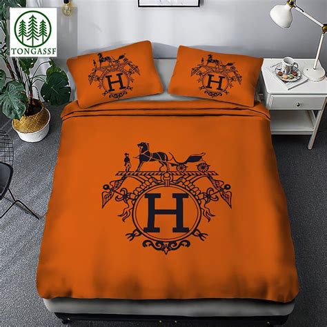 authentic hermes bedding.